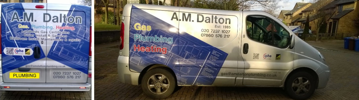AM Dalton Plumbing Contact Page Image